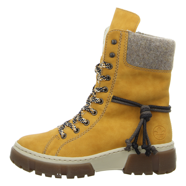 Rieker - X8618-68 - X8618-68 - gelb - Stiefeletten