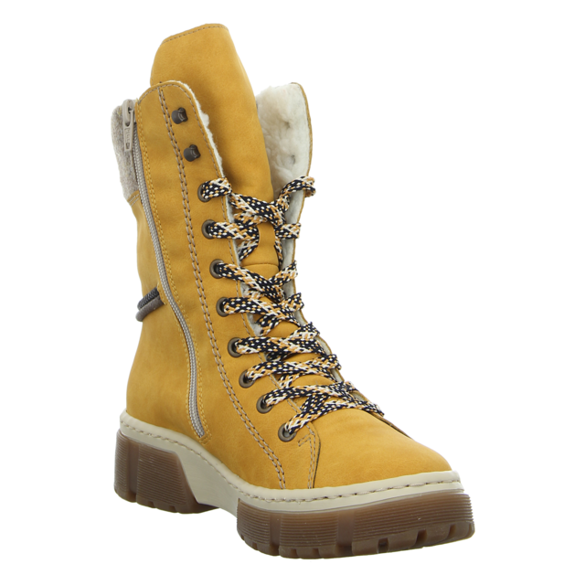 Rieker - X8618-68 - X8618-68 - gelb - Stiefeletten