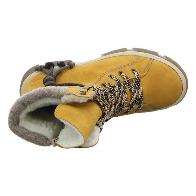 Rieker - X8618-68 - X8618-68 - gelb - Stiefeletten