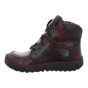 Stiefeletten - Krisbut - rot-kombi