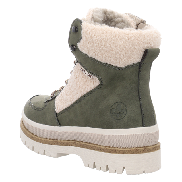 Rieker - Y6214-54 - Y6214-54 - gr�n kombi - Stiefeletten