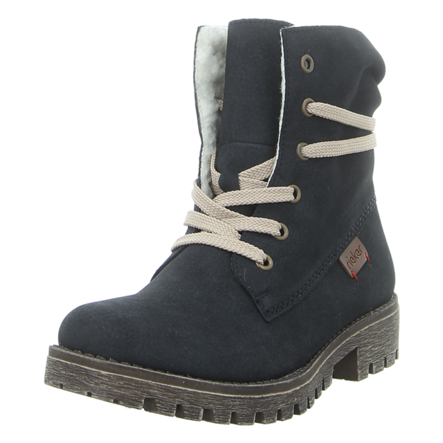 Rieker - 78550-14 - 78550-14 - blau - Stiefeletten