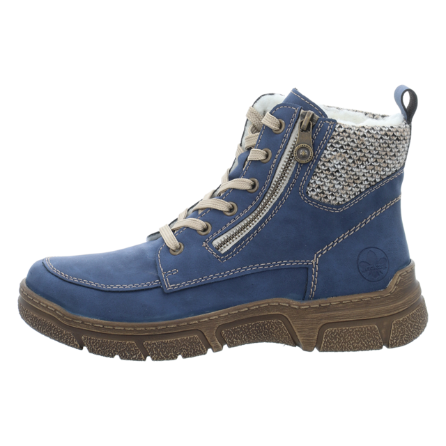 Rieker - 72330-14 - 72330-14 - blau - Stiefeletten