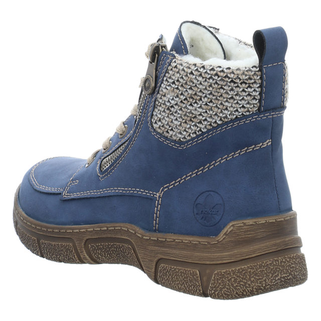 Rieker - 72330-14 - 72330-14 - blau - Stiefeletten