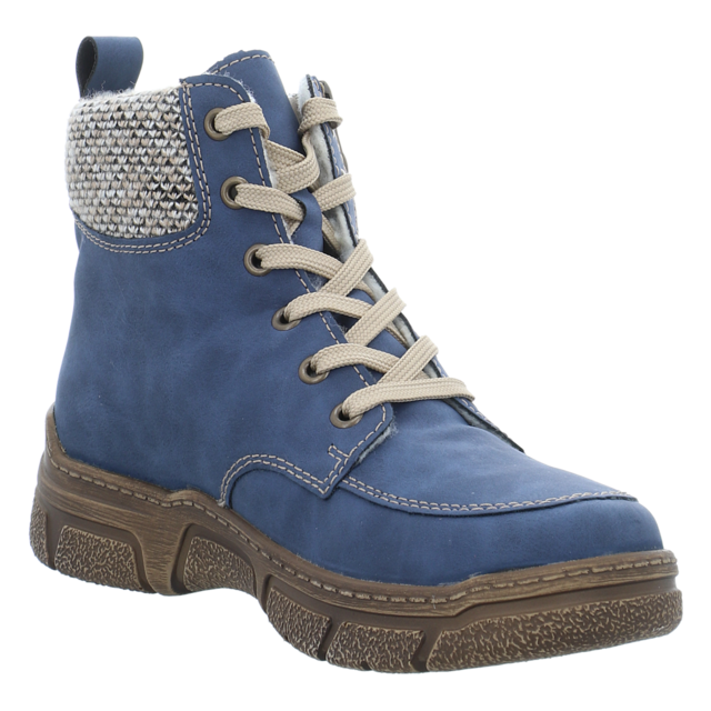 Rieker - 72330-14 - 72330-14 - blau - Stiefeletten
