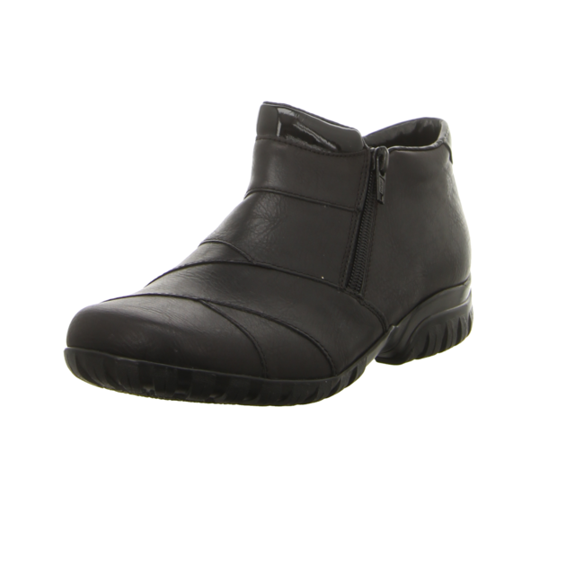 Rieker - L4673-01 - extra weit - schwarz - Stiefeletten