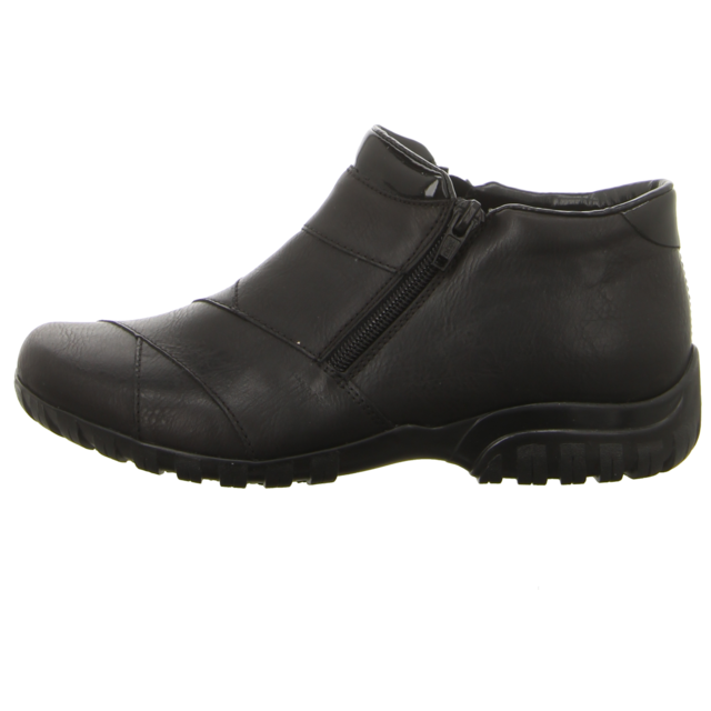 Rieker - L4673-01 - extra weit - schwarz - Stiefeletten