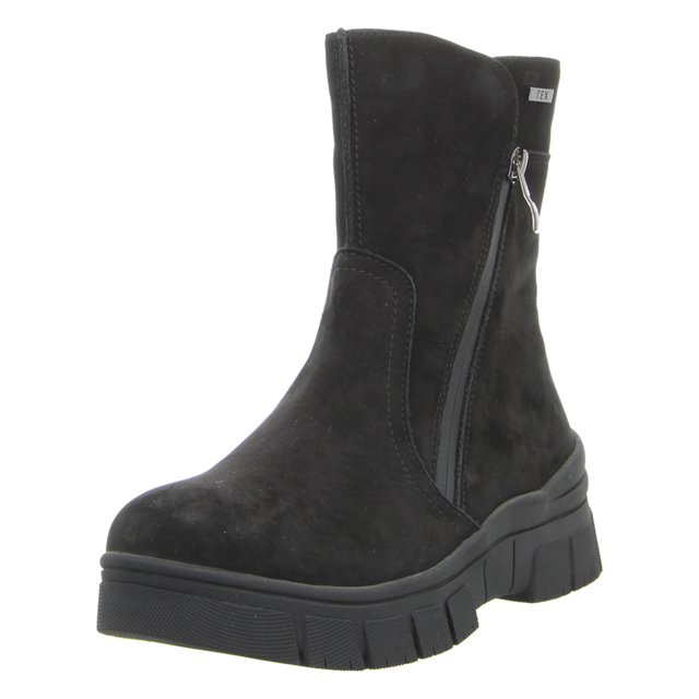 Caprice - 9-26437-41-008 - 9-26437-41-008 - black nubuc - Stiefeletten