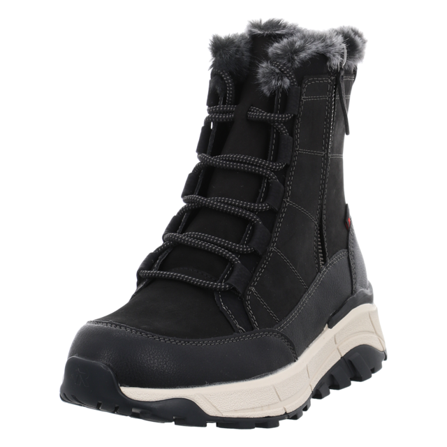Rieker - W0071-00 - W0071-00 - schwarz - Stiefeletten