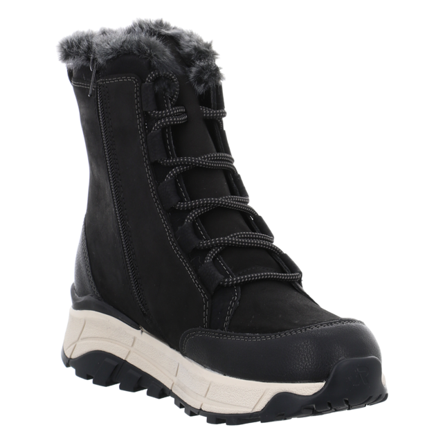Rieker - W0071-00 - W0071-00 - schwarz - Stiefeletten