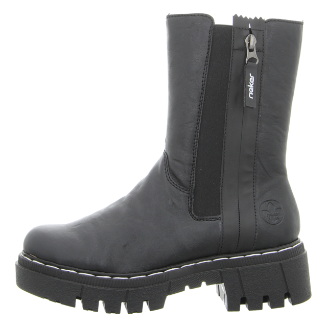 Rieker - 74083-00 - 74083-00 - schwarz - Stiefeletten