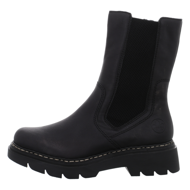 Rieker - 76780-00 - 76780-00 - schwarz - Stiefeletten