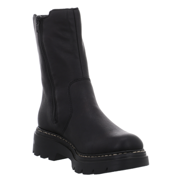 Rieker - 76780-00 - 76780-00 - schwarz - Stiefeletten