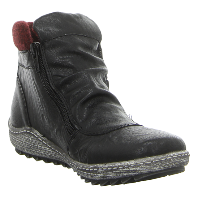 Remonte - R1486-01 - R1486-01 - schwarz kombi - Stiefeletten