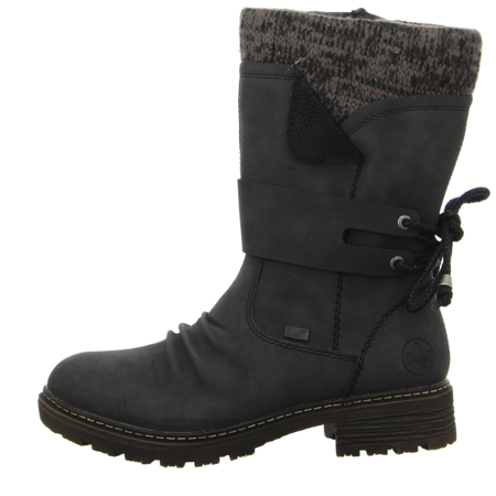 Stiefeletten - Rieker - grau