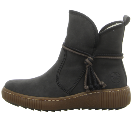 Stiefeletten - Rieker - grau