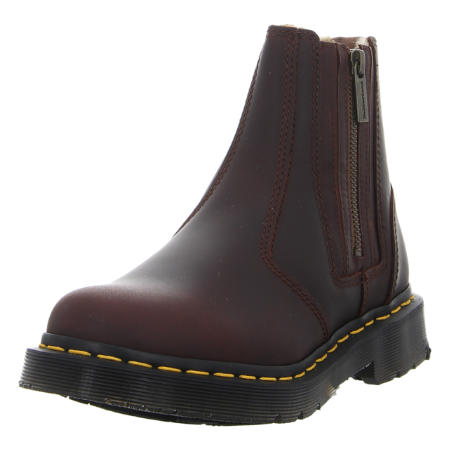 Dr. Martens - 24017201 - 2976 Alyson w/Zips - dark brown - Stiefeletten