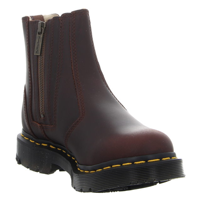 Dr. Martens - 24017201 - 2976 Alyson w/Zips - dark brown - Stiefeletten