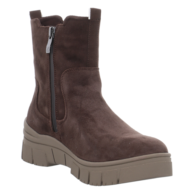 Caprice - 9-26407-47-342 - 9-26407-47-342 - dk brown suede - Stiefeletten