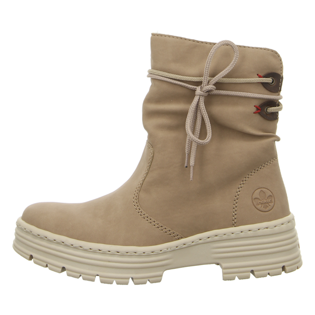 Rieker - X8558-20 - lose Einlage - beige - Stiefeletten