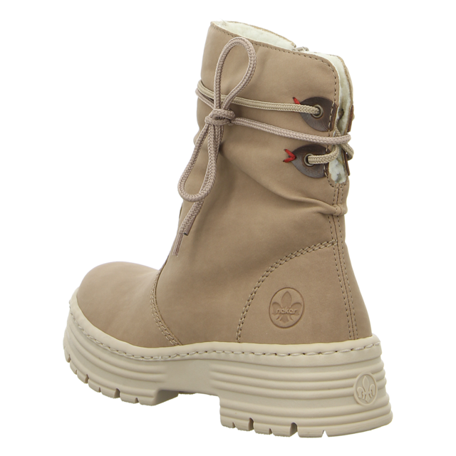 Rieker - X8558-20 - lose Einlage - beige - Stiefeletten