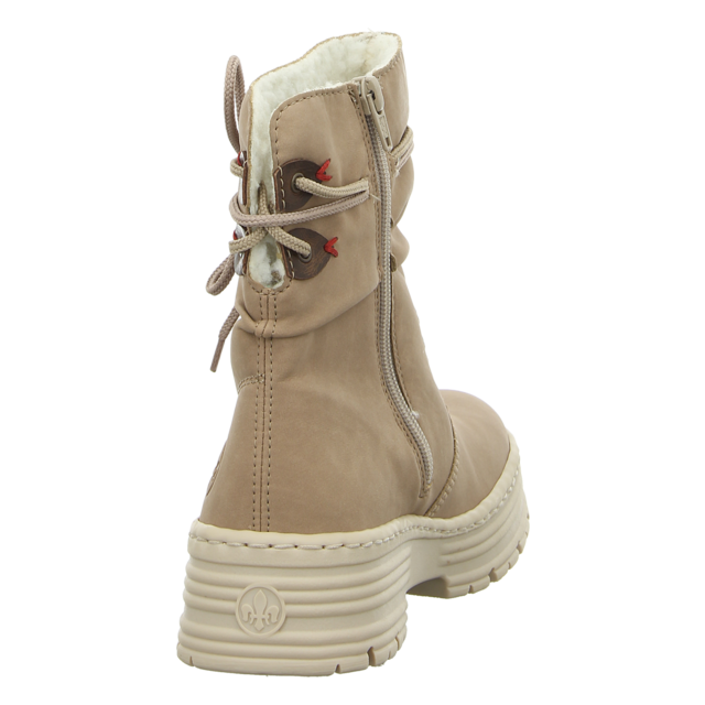 Rieker - X8558-20 - lose Einlage - beige - Stiefeletten