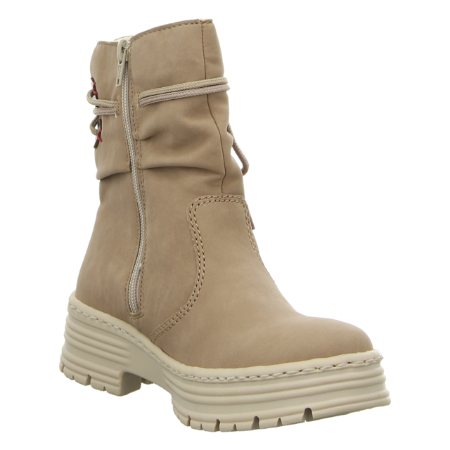 Rieker - X8558-20 - lose Einlage - beige - Stiefeletten