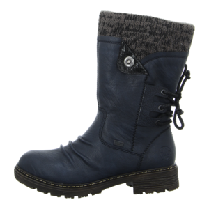 Stiefeletten - Rieker - blau