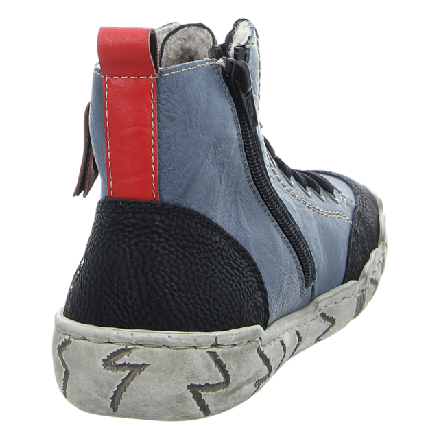 Rieker - L0370-14 - L0370-14 - blau kombi - Stiefeletten