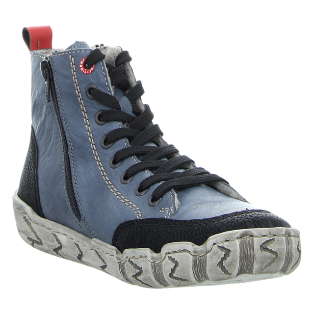 Rieker - L0370-14 - L0370-14 - blau kombi - Stiefeletten