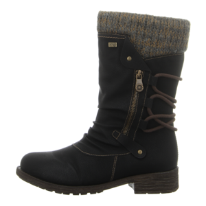 Stiefeletten - Remonte - schwarz kombi