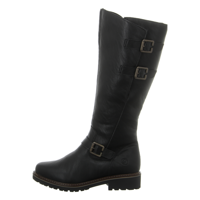 Remonte - R6590-01 - Vario- Schaftlose Einlage - schwarz - Stiefel