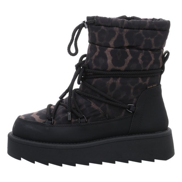 Tamaris - 1-26846-45-090 - 1-26846-45-090 - black/leopard - Stiefel