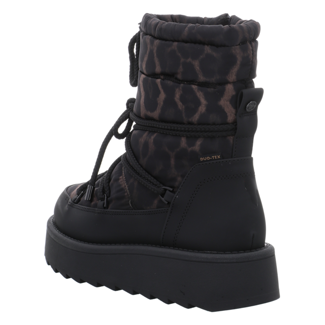 Tamaris - 1-26846-45-090 - 1-26846-45-090 - black/leopard - Stiefel