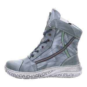 Stiefeletten - Krisbut - grau-kombi