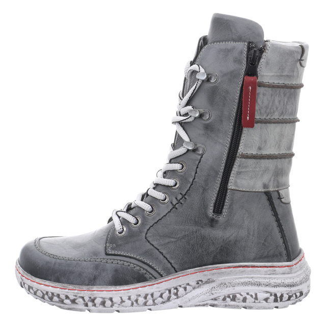 Krisbut - 3346-1-8 - 3346-1-8 - grau-kombi - Stiefeletten