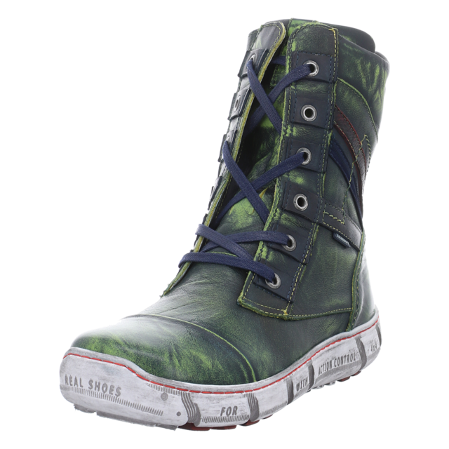 Krisbut - 3306-2-8 - 3306-2-8 - gr�n-kombi - Stiefeletten