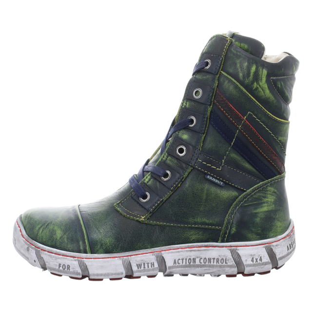 Krisbut - 3306-2-8 - 3306-2-8 - gr�n-kombi - Stiefeletten