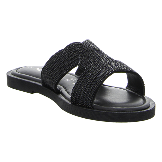 Tamaris - 1-1-27113-42-043 - 1-1-27113-42-043 - black glam - Pantoletten