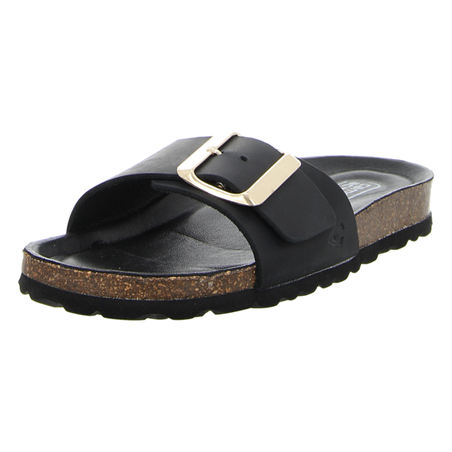 camel active - 54BON03-400-101 - 54BON03-400-101 - allblack - Pantoletten