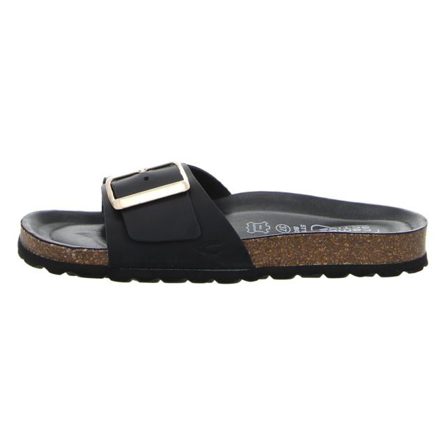camel active - 54BON03-400-101 - 54BON03-400-101 - allblack - Pantoletten