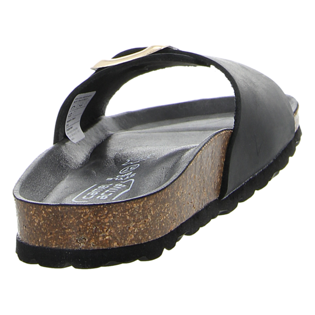 camel active - 54BON03-400-101 - 54BON03-400-101 - allblack - Pantoletten
