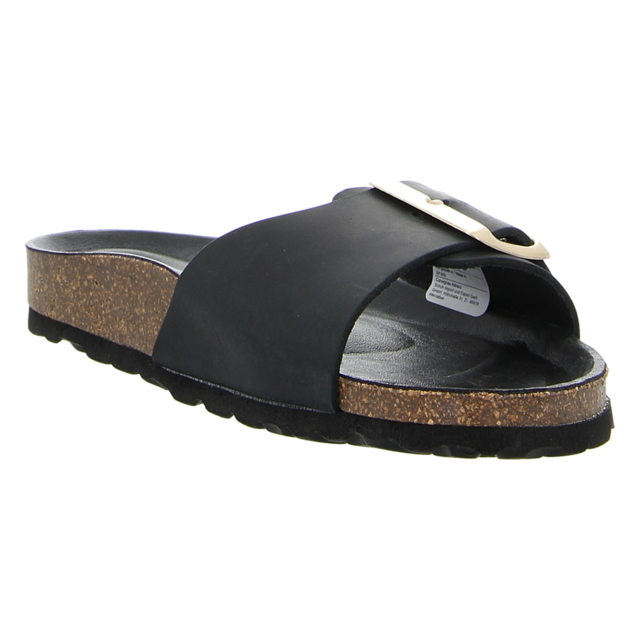 camel active - 54BON03-400-101 - 54BON03-400-101 - allblack - Pantoletten