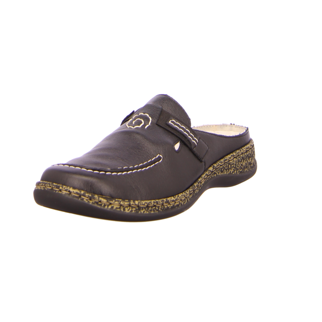 Rieker - 46393-00 - 46393-00 - schwarz - Pantoletten