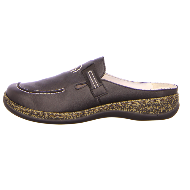 Rieker - 46393-00 - 46393-00 - schwarz - Pantoletten