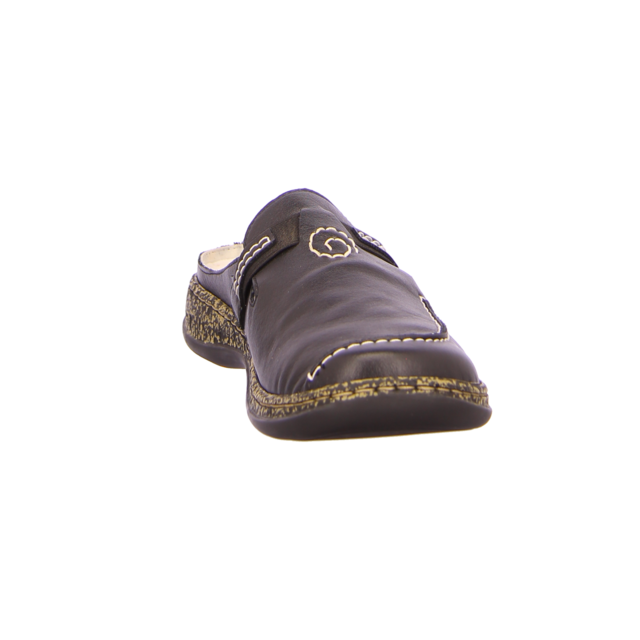 Rieker - 46393-00 - 46393-00 - schwarz - Pantoletten