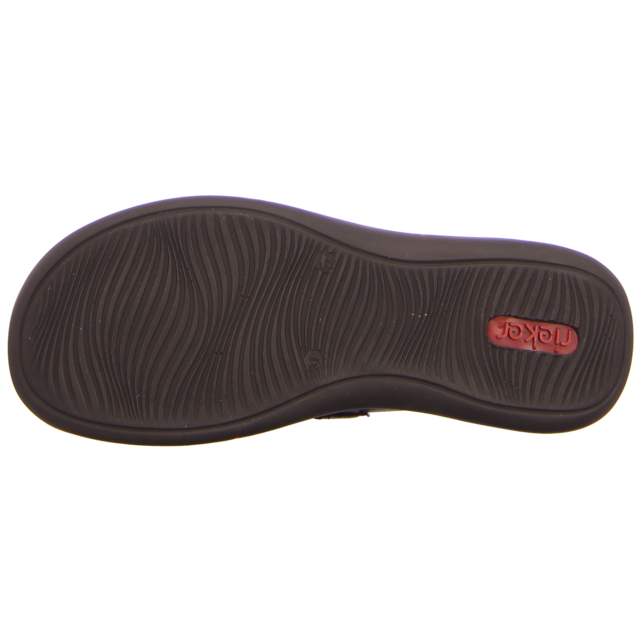 Rieker - 46393-00 - 46393-00 - schwarz - Pantoletten