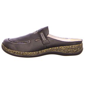 Pantoletten - Rieker - schwarz