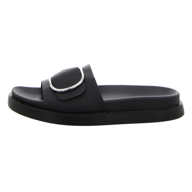 Rieker - W1453-00 - W1453-00 - schwarz - Pantoletten