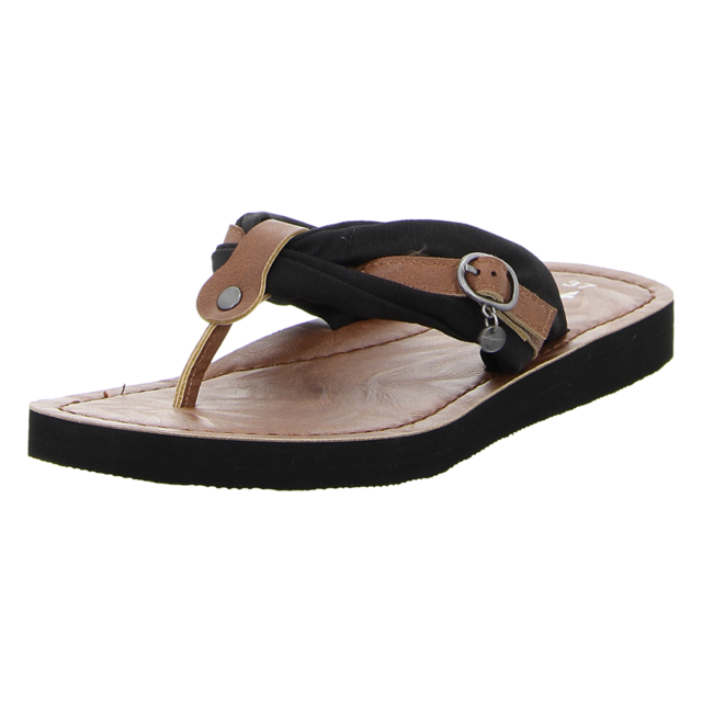 Tamaris - 1-27109-42-051 - 1-27109-42-051 - black/muskat - Zehentrenner
